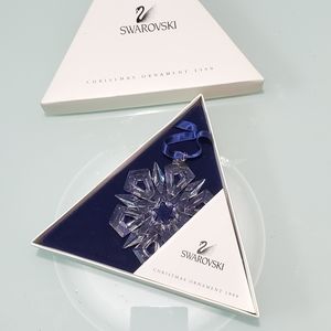 (SOLD) Swarovski Snowflake Annual Ornaments